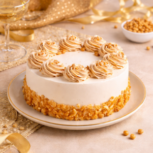 Butterscoth Crunch Designer Cake | Bakers Corner
