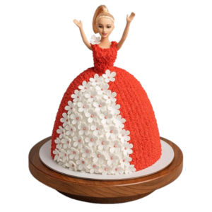 Princess Barbie Gown Cake