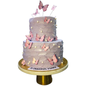 Fluttering Butterflies Theme Cake