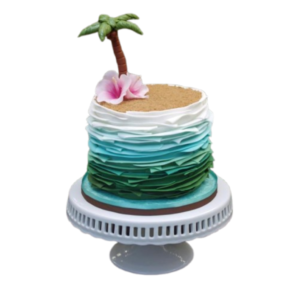 Beach Bliss Moana Cake