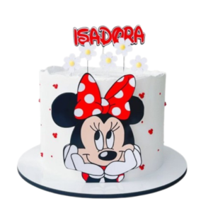 Blushing Minnie Mouse Cake