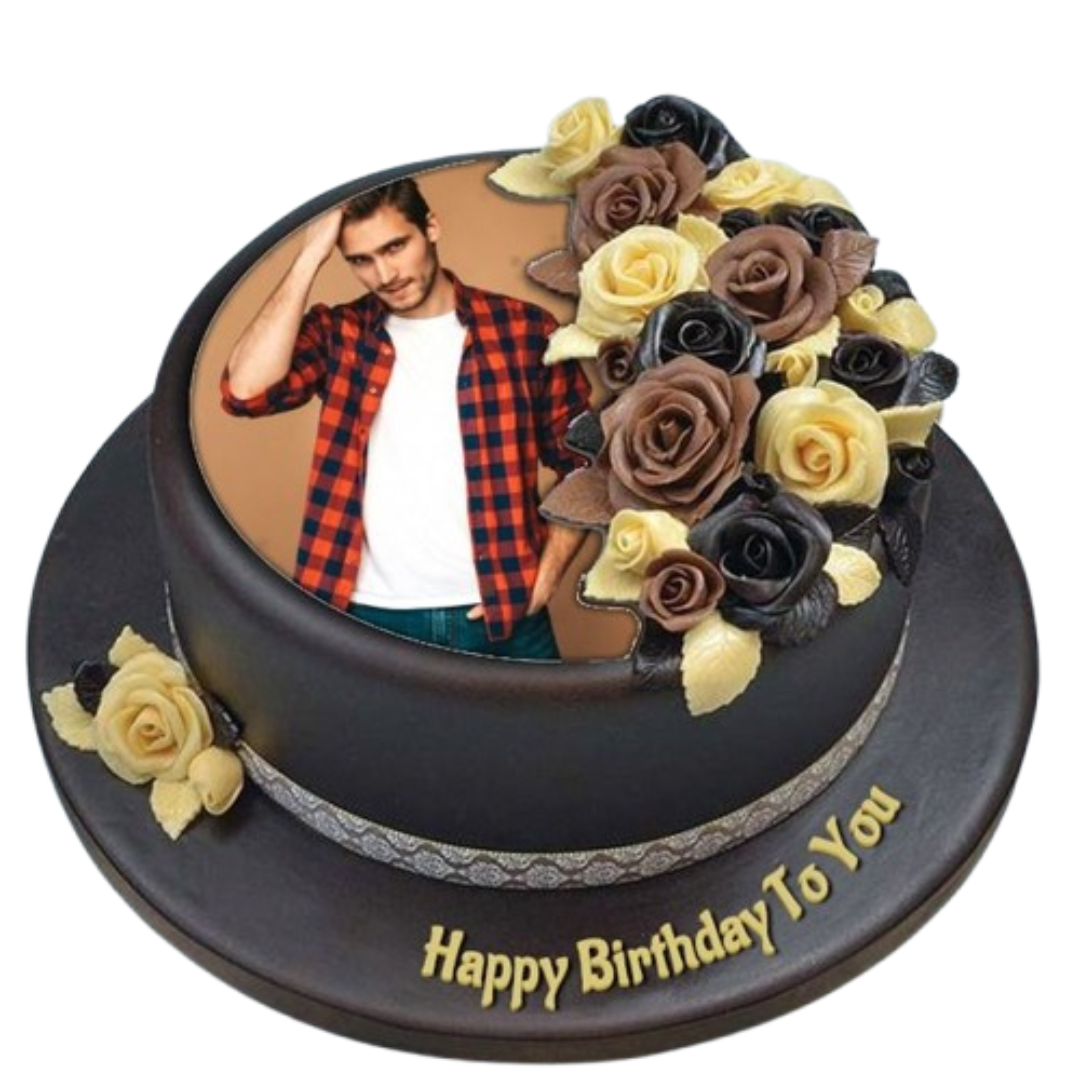 Heart Shape Double Delight Cake