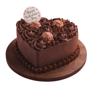 Chocolate Cake With Love Topper