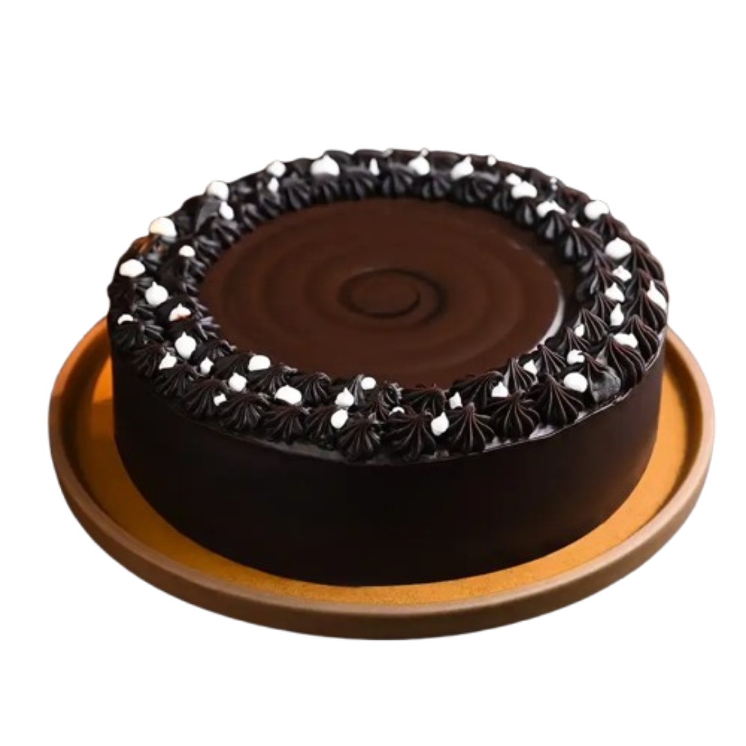 Velvety Chocolate Truffle Cake