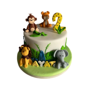 Jungle Safari Party Cake