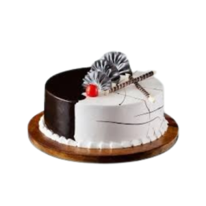 Choco Vanilla Delight Cake