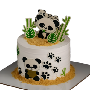 Buy Bamboo N Blooms Panda Cake Online