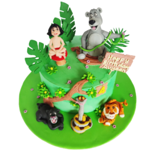 Magical Jungle Book Theme Cake