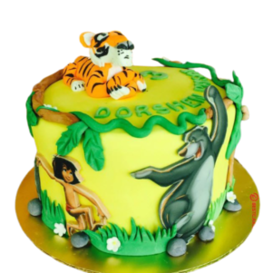 Jungle Book Fun Adventure Cake