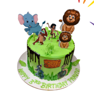 Jungle Book Adventure Cake