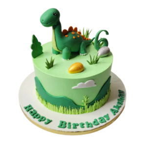 Dino Adventure Birthday Cake