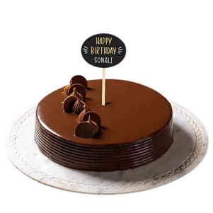 Rich Chocolate Truffle Cake