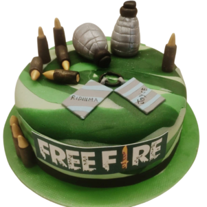 Free Fire Battle Cake