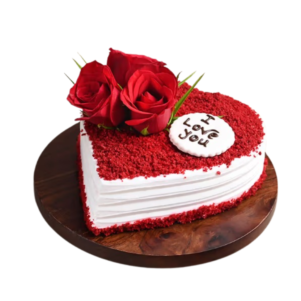 Heartfelt Love Cake