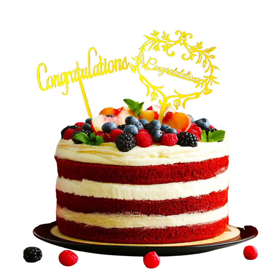 Congratulations Personalised Cake