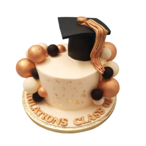 Hats Off Graduation Cake