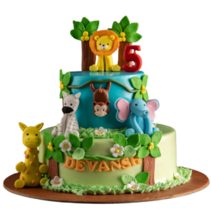 Wildlife Wonder Cake