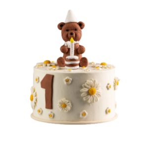 Happy Birthday Bear Cake