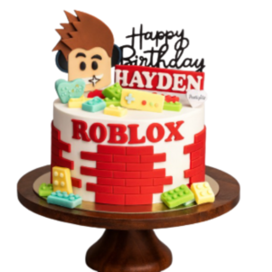 Roblox Heroes Cake