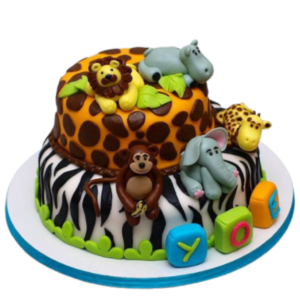 Zoo Party Cake