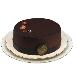 Velvet Chocolate Truffle Cake