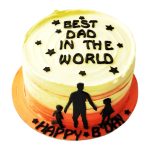 Best Dad Butterscotch Cake