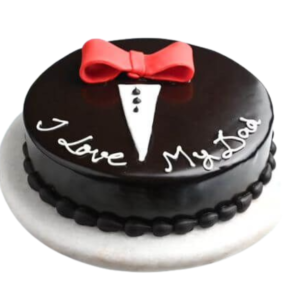 Dapper Dad Chocolate Cake