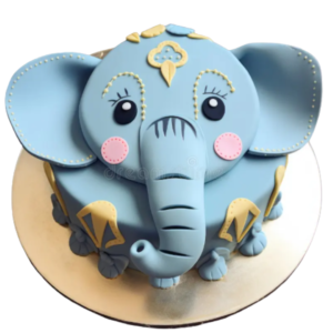 Cheerful Elephant Cake