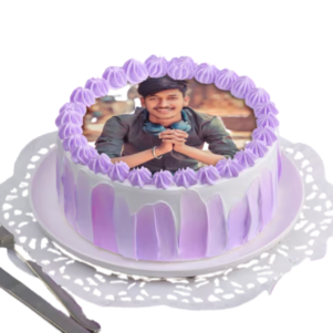 Personalised Birthday Photo Cake
