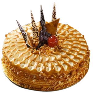 Rich Butterscotch Crunch Cake