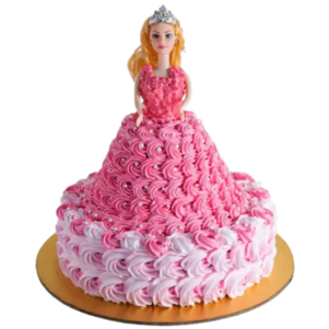 Fairy Barbie Birthday Cake