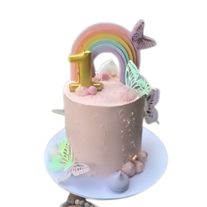 Buy First Birthday Pastel Cake Online