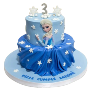 Frozen Princess Birthday Cake