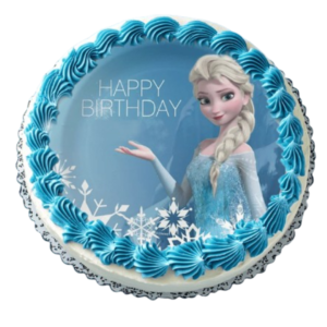 Frozen Princess Birthday Cake