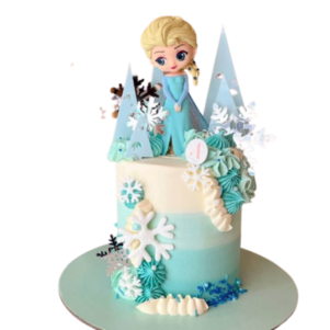 Magical Elsa Theme Cake