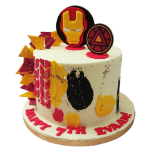 Marvel Iron Man Cake