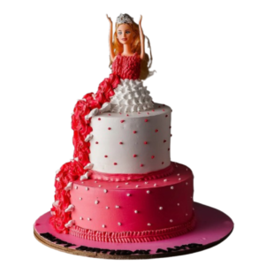 Princess Barbie Gown Cake