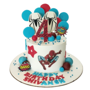 Spider Man Adventure Cake