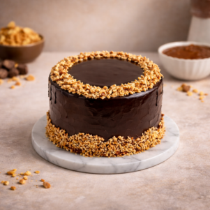 Chocolate Truffle Fresh Fruit Cake | Bakers Corner