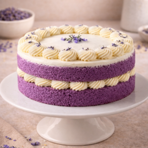 Lavender Vanilla Cake | Bakers Cake