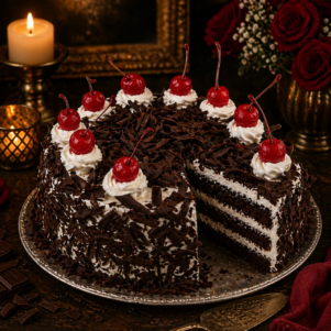 Classic Black Forest Cake | Bakers Corner