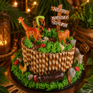 Secret Superhero Cake
