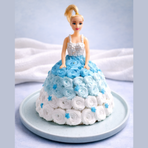 Barbie Floral Gown Cake | Bakers Corner