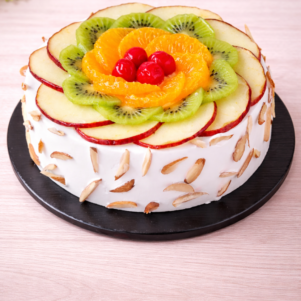 Tropical Fruit n Almond Cake | Bakers Corner