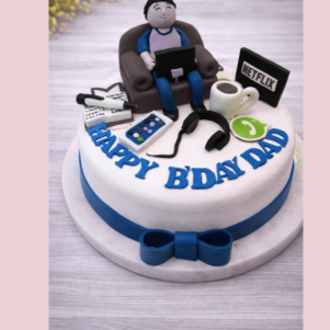 Funny Fathers Photo Cake | Bakers Corner