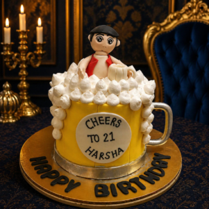 Cheers Beers Cake | Bakers Corner