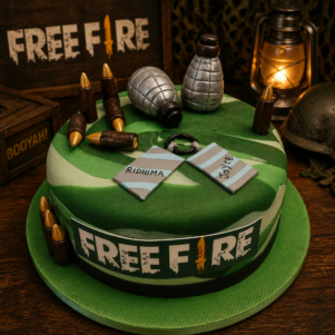 Free Fire Battle Cake | Bakers Corner