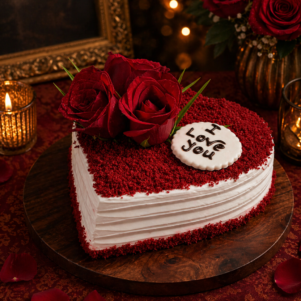 Heartfelt Love Cake | Bakers Corner