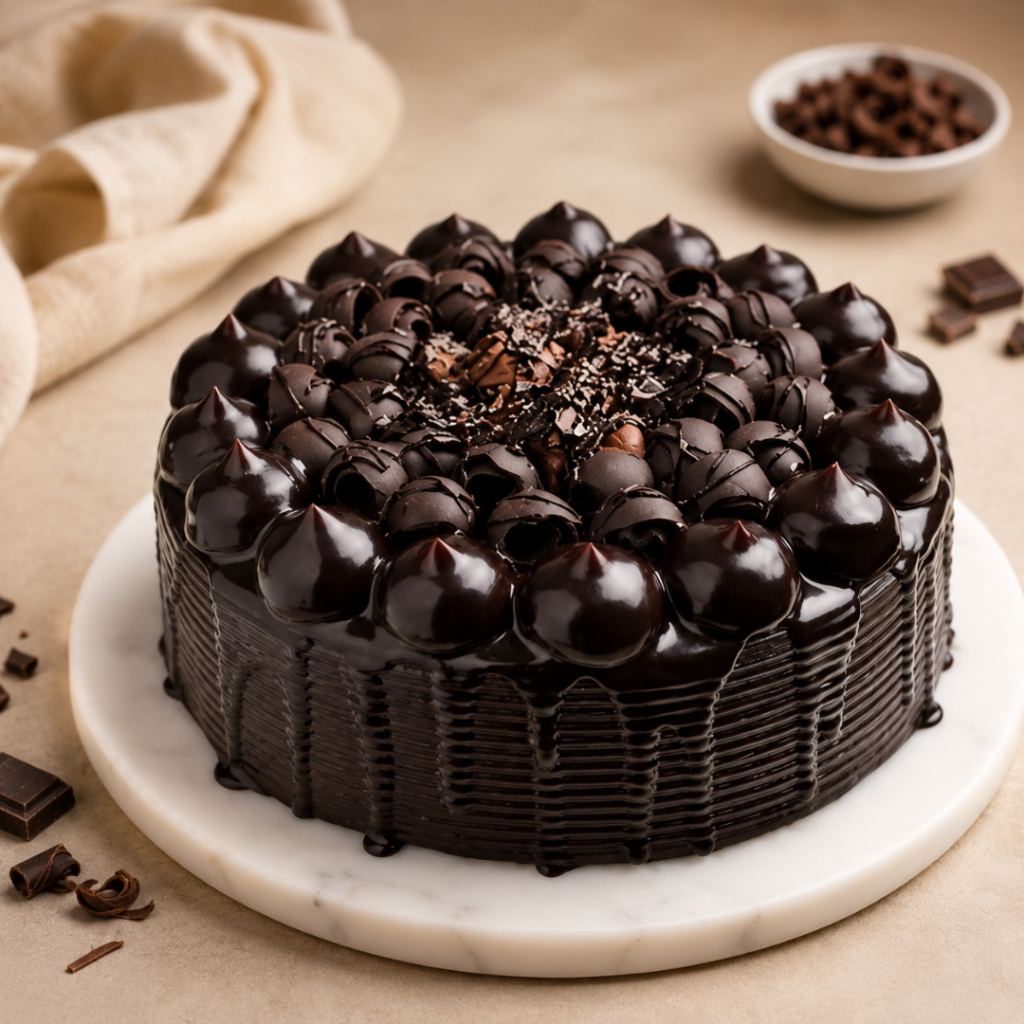 Chocolate Glaze Delicacy Cake | Bakers Corner
