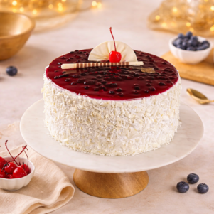 Blueberry Vanilla Cake | Bakers Corner